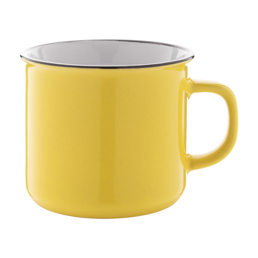 Woodstock - Tasse - gelb/weiß