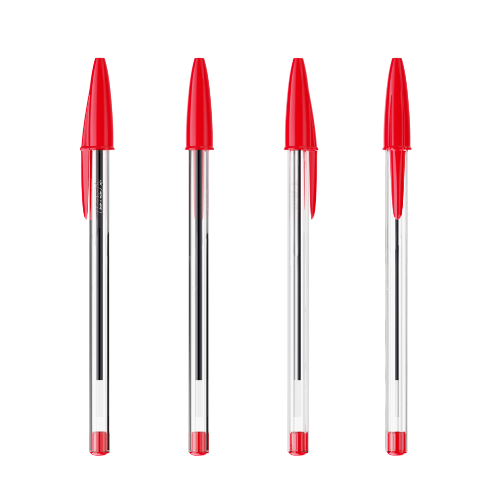 BIC® Cristal® Expression - Rot / Rote Tinte