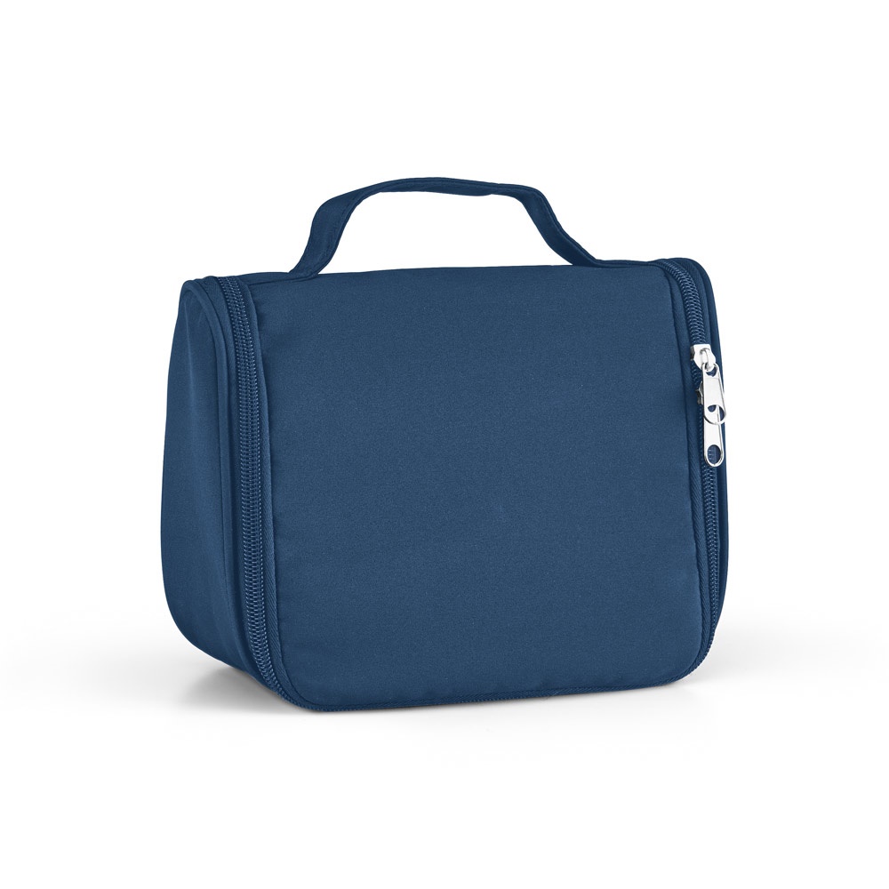 WILLIS. Kulturbeutel aus Mikrofasern mit diversen Taschen - Blau