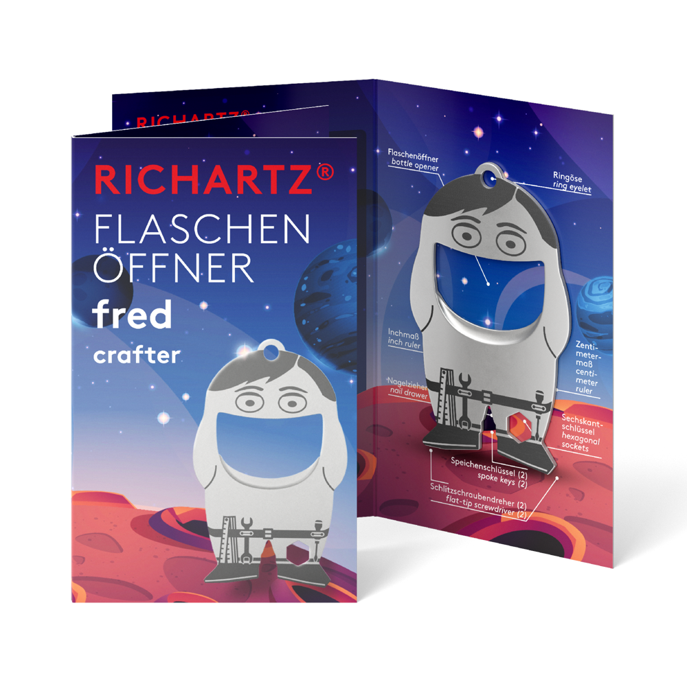 RICHARTZ® FLASCHENÖFFNER fred crafter