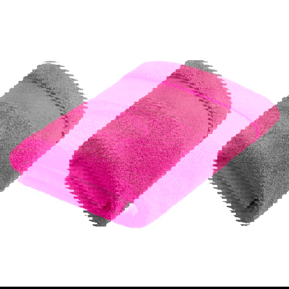 Sophie Muval Handtuch 100x50 cm, 450 gr/m² - Rosa (PMS 212c) / Rosa