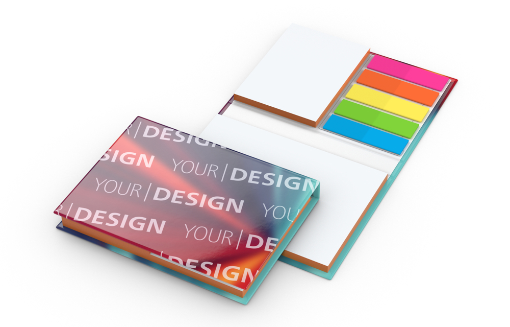 Haftnotiz-Set Budapest, glänzend, orange