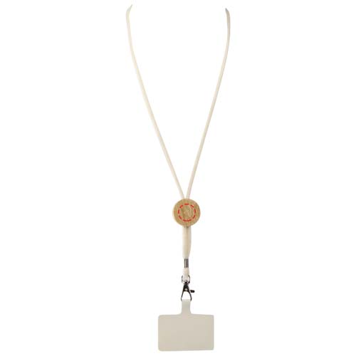 Adhab Smartphone Lanyard mit Bambusdetails