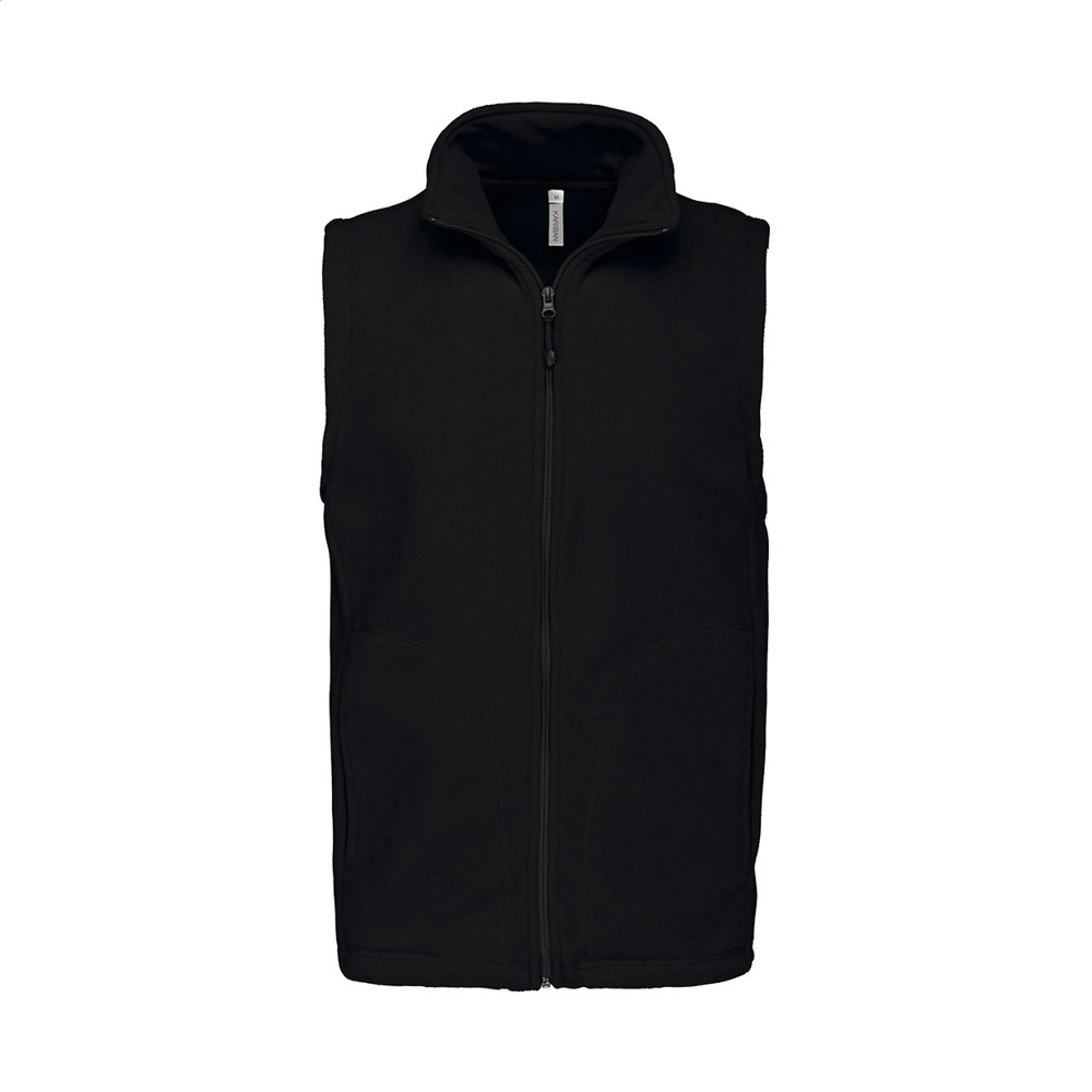 KA913 - Fleece-Bodywarmer-Weste - schwarz