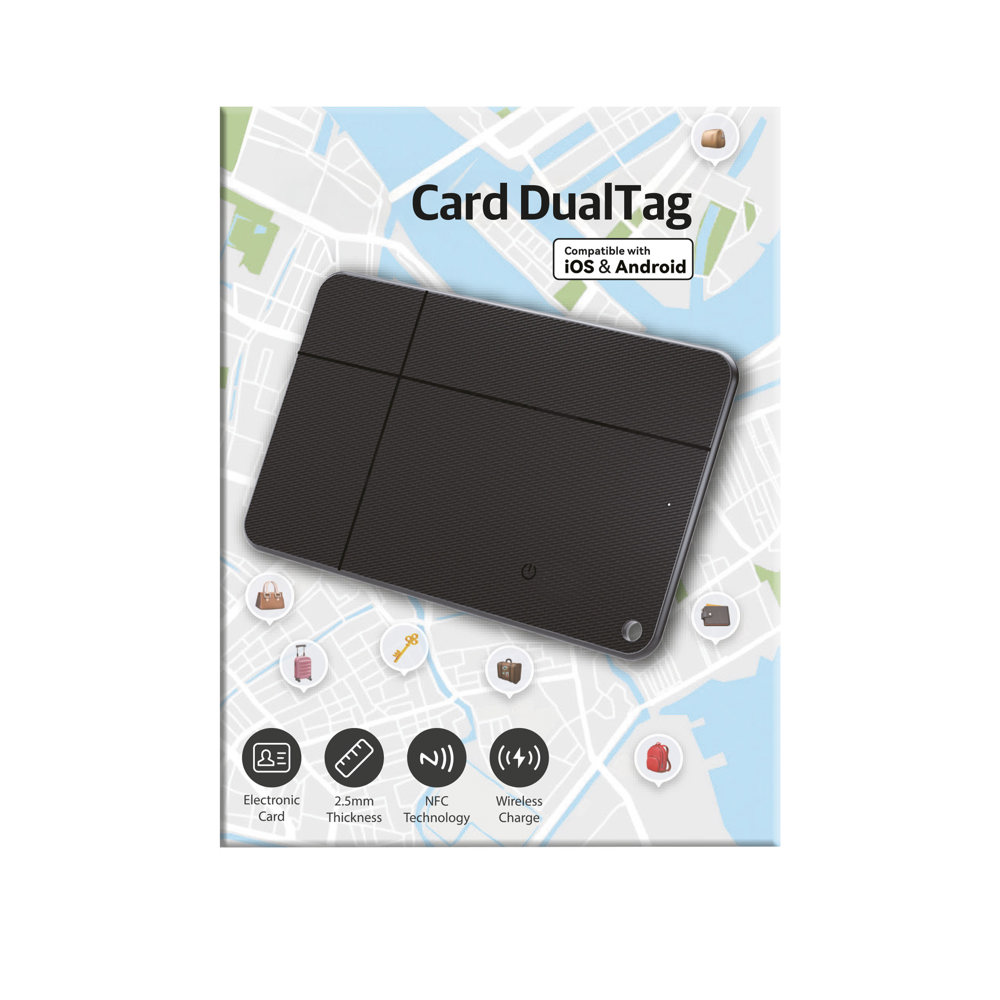 CARD DualTag Tracker Apple und Google Android