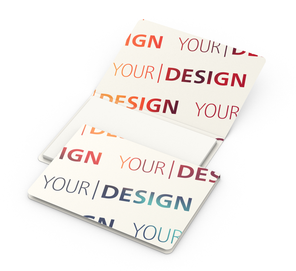 Haftnotizblock Memo-Card RECYCLING