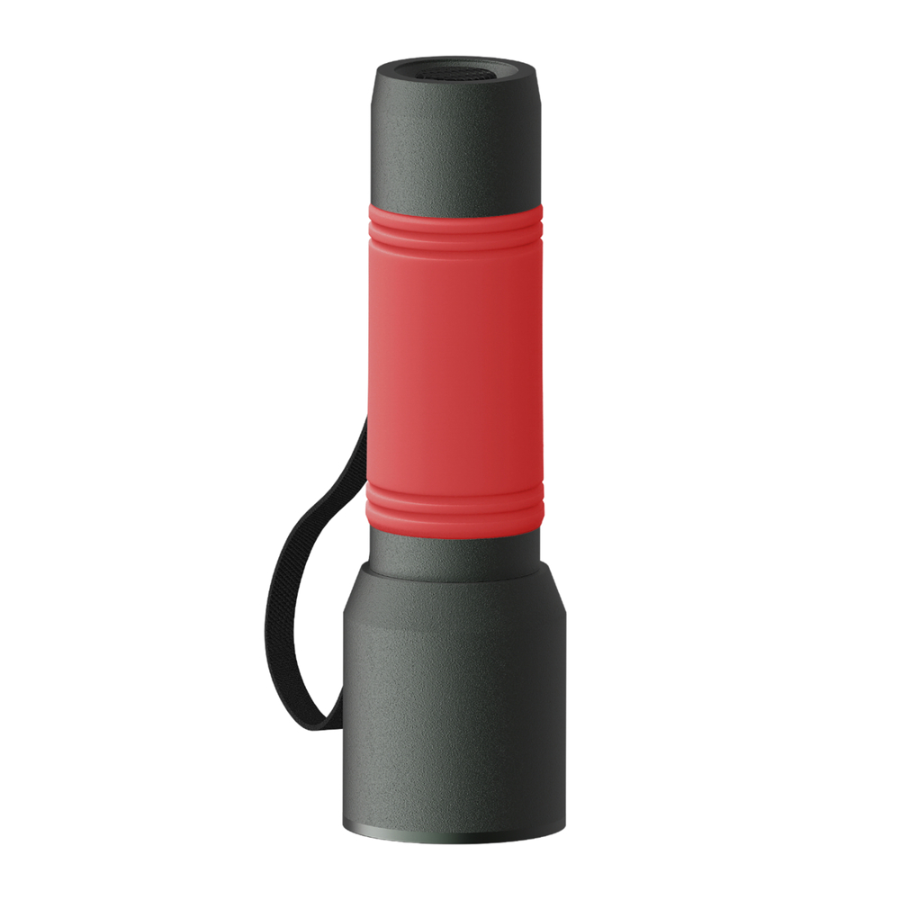 Taschenlampe REEVES-myFLASH 300 - rot, anthrazit