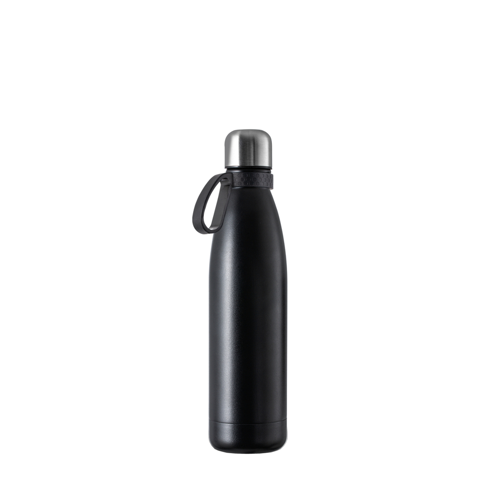 Thermotrinkflasche RETUMBLER-NIZZA - schwarz, silber