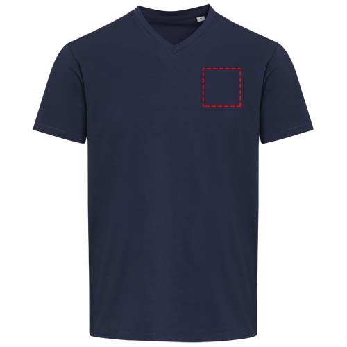 Balfour 200 g/m² Kurzärmeliges T-Shirt V-Ausschnitt Bio Baumwolle (OCS), unisex