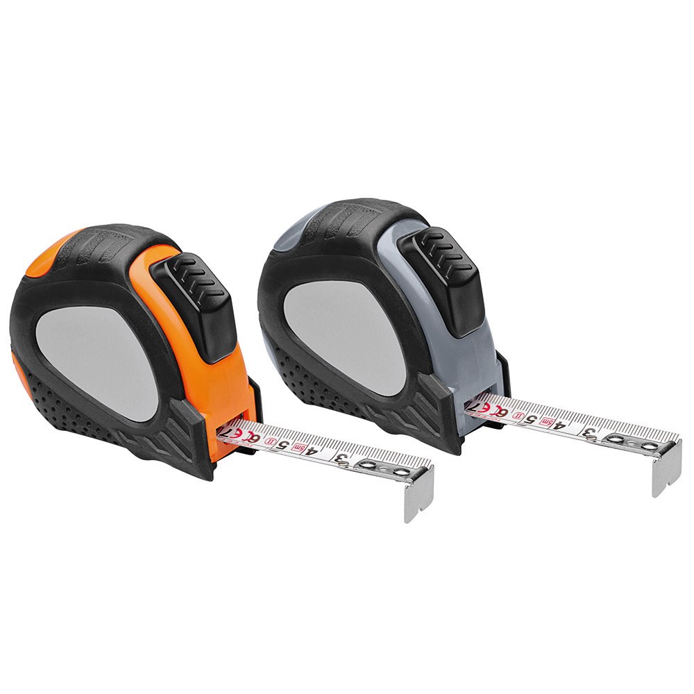 Automatik-Bandmaß "Power Tape 5 M grau"