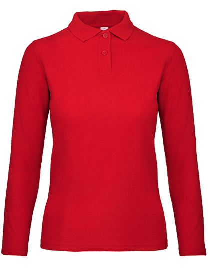 B&C BE INSPIRED - Women´s Long Sleeve Polo ID.001