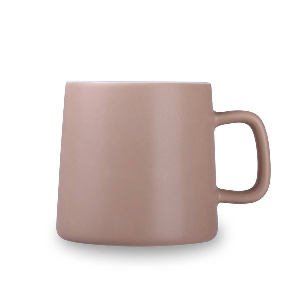 Becher Eden 370ml cremig/weiß