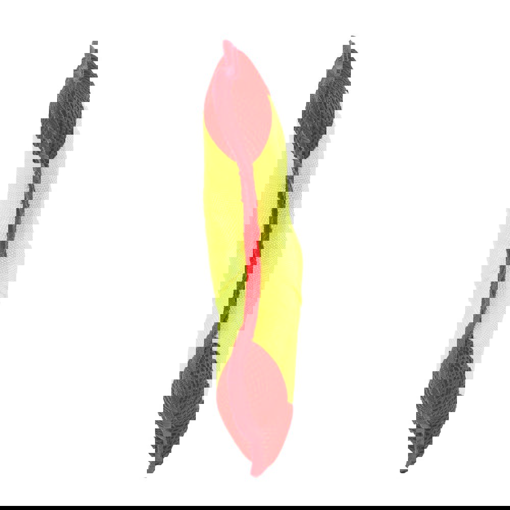 Hundespielzeug Flying Triple, gelb/rot, M