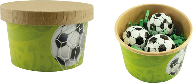 Fußball Cup, inkl. Digitaldruck 1-4/0 c
