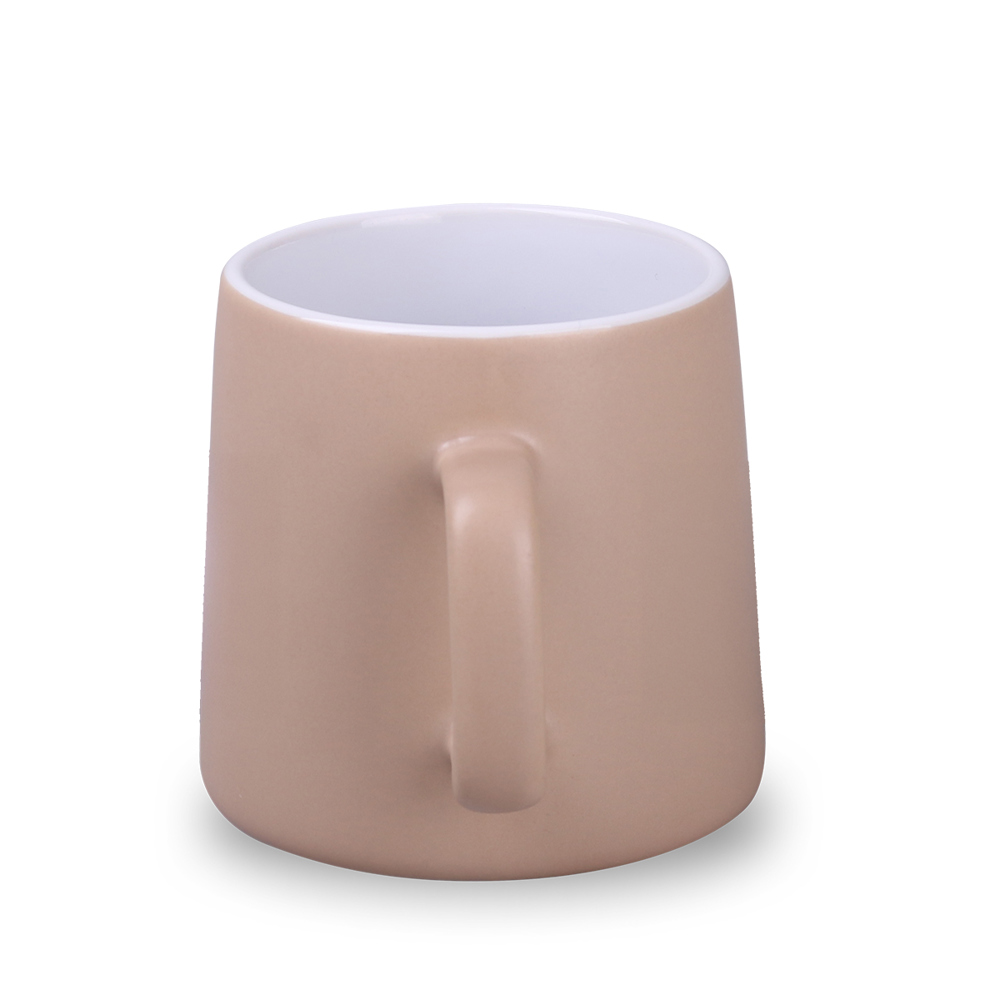 Becher Eden 370ml cremig/weiß