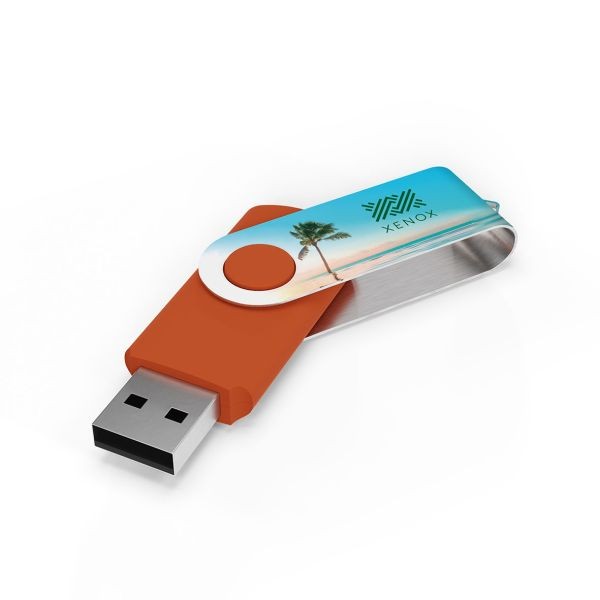 USB Stick Twister- Orange- 4 GB 2.0