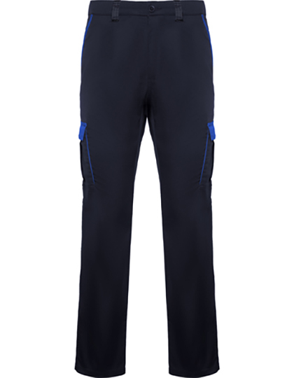Roly Workwear - Trousers Trooper - Navy Blue 55, Royal Blue 05