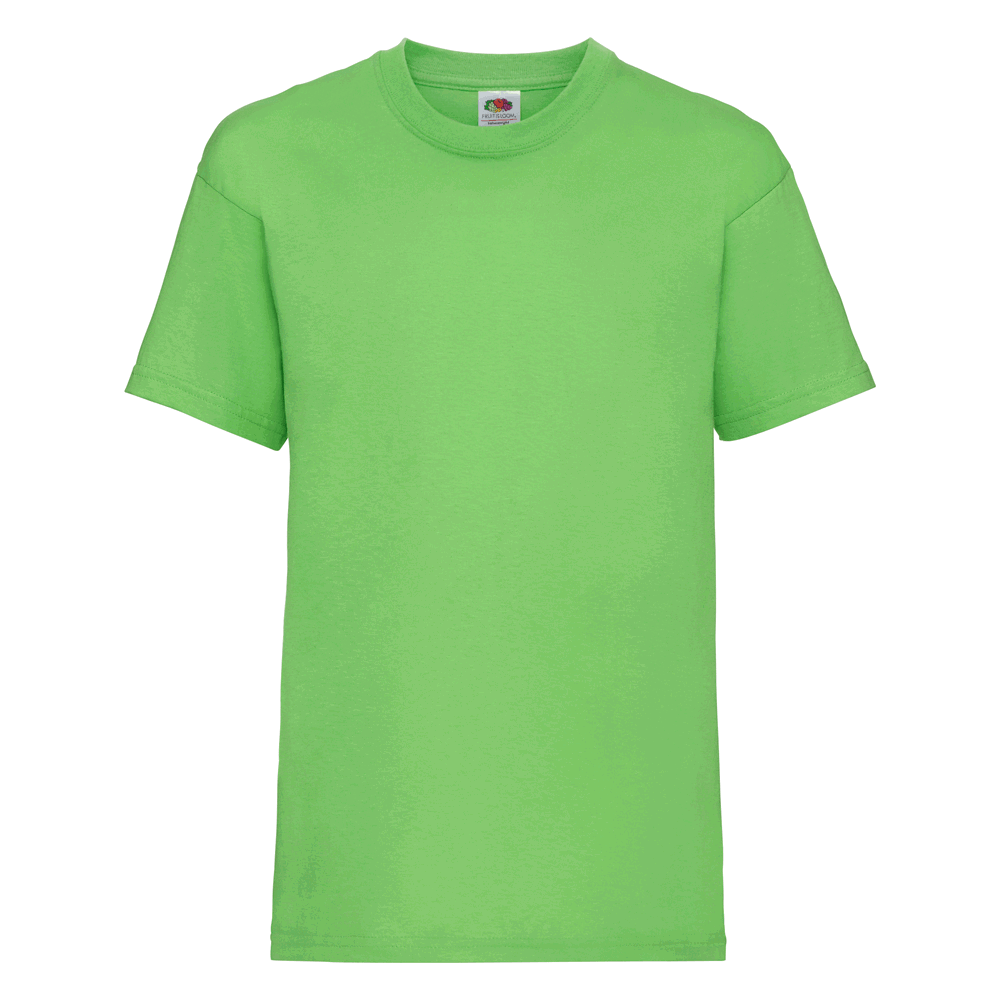 610330 - Kids Valueweight T-Shirt - Lime
