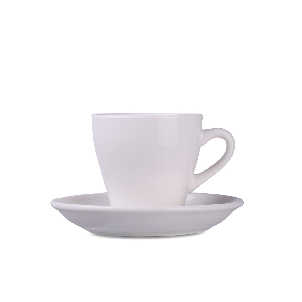 Tasse Verona Bianco Set 70ml weiß
