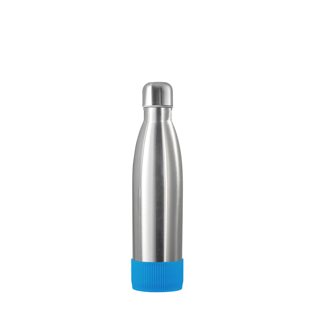 Thermotrinkflasche RETUMBLER-NIZZA - silber, cyan