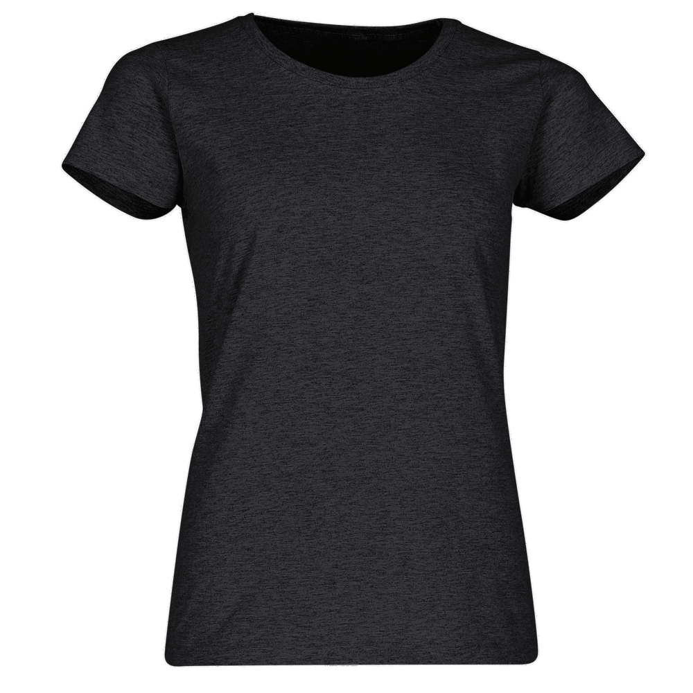 613720 - Ladies Valueweight T-Shirt - dunkelgrau meliert