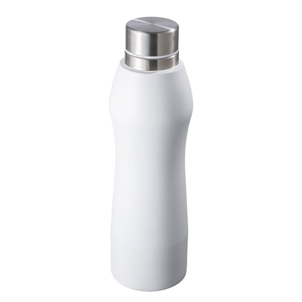 Trinkflasche RETUMBLER-GIBRALTAR - silber, weiß / weiß