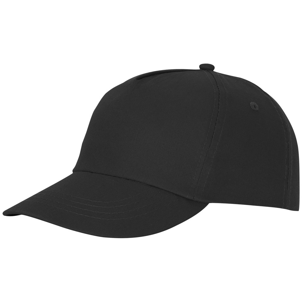 Feniks 175 g/m² Kappe mit 5 Segmenten - Schwarz