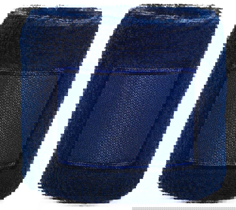 Frottier Armschweißband mit Label - Navy (PMS 533c) / Navy