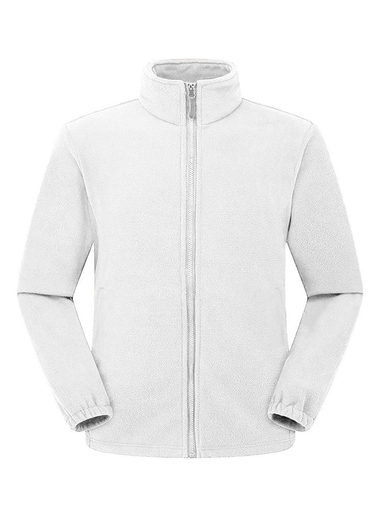 BS Peak Fleecejacke mit durchgehendem Reißverschluss, 290 gr/m² - Weiß (White)