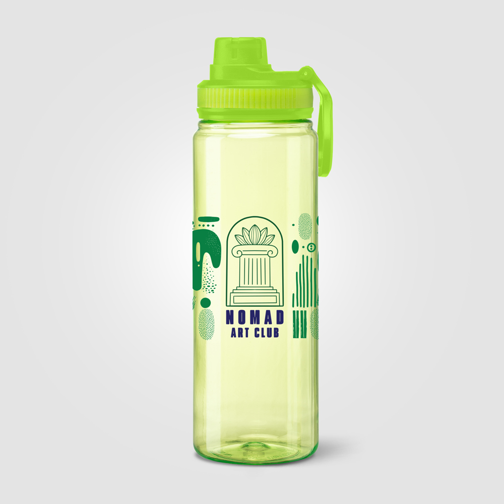 Alaska Sportflasche mit Tragegriff aus rPET - 800 ml