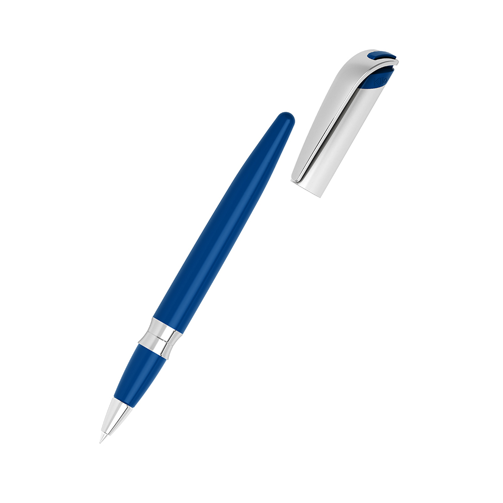 Klio-Eterna - I-roq rollerball metal Mc - Tintenrollerdunkelblau glanz