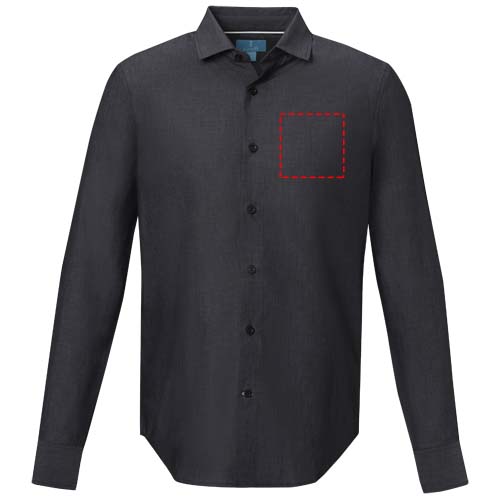 Cuprite Langarm Shirt aus Bio-Baumwolle für Herren