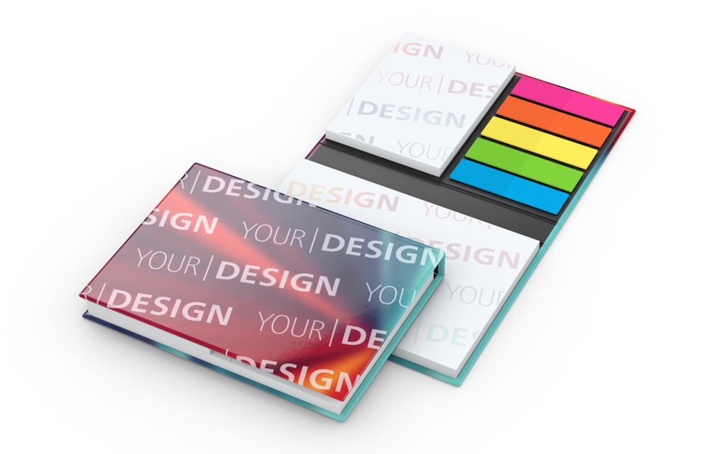 Haftnotiz-Set London, Individuell, glänzend