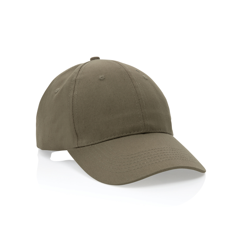 Impact 6 Panel Kappe aus 190gr rCotton mit AWARE™ Tracer - grün (± PMS Green C)