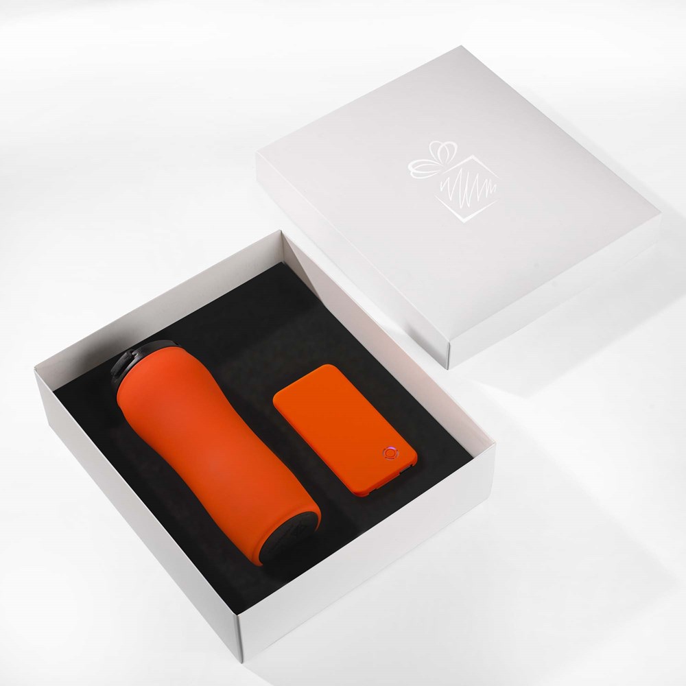 Auto Set: Thermosbecher 450 ml & Ray Power Bank 4000 Mah