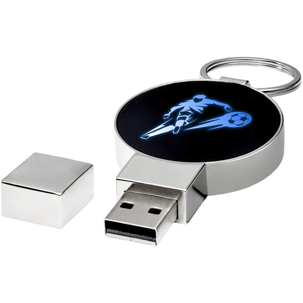 Runder Light Up USB Stick