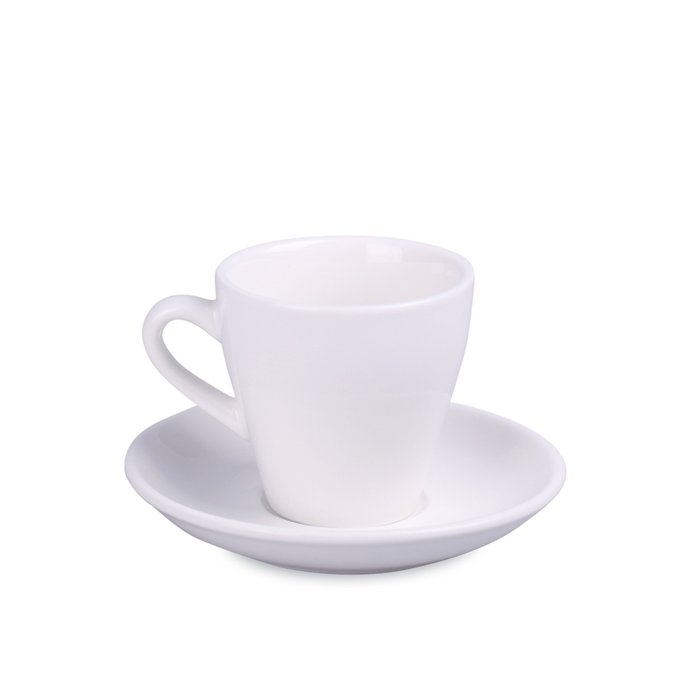 Tasse Verona Bianco Set 70ml weiß