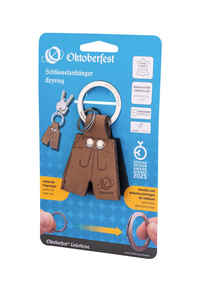 TROIKA Schlüsselanhänger OKTOBERFEST™ LEDERHOSE