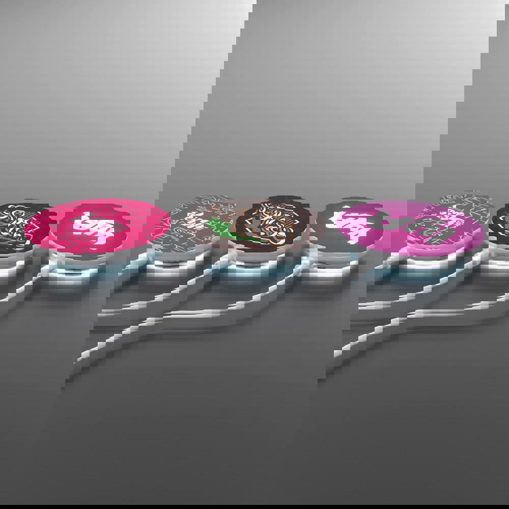 Kabelloses Schnellladegerät 15 W mit LED-Anzeige