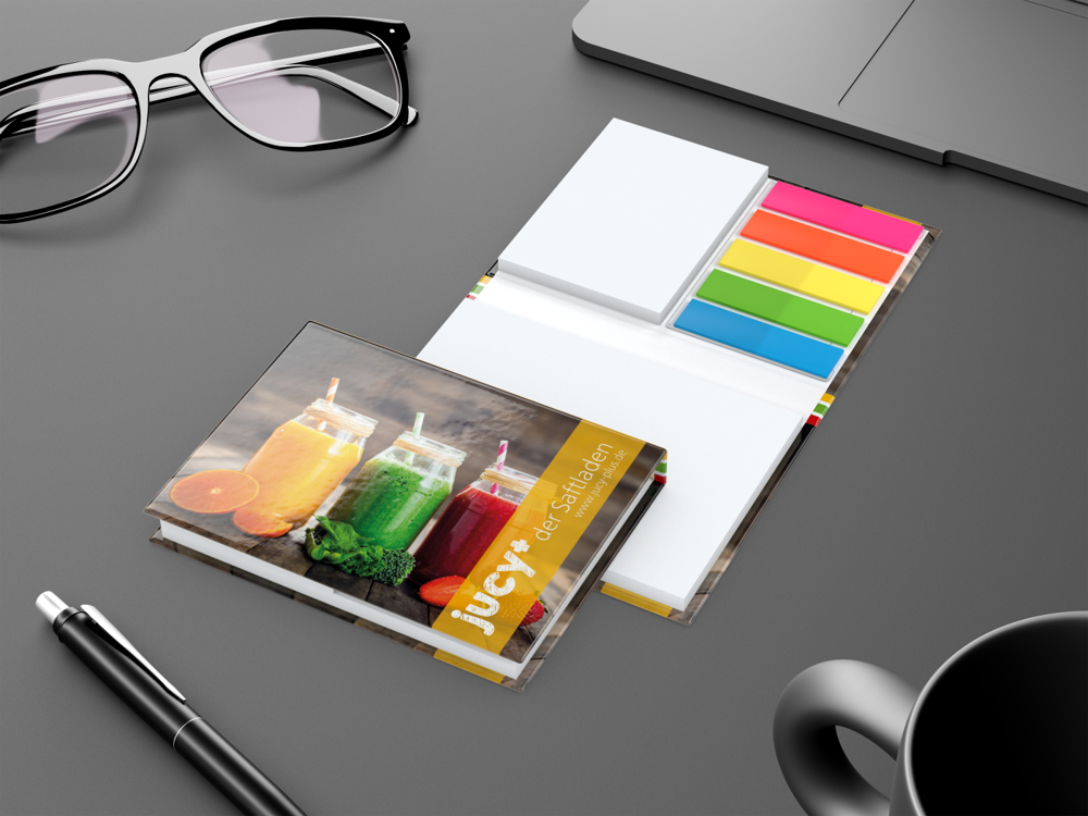 Haftnotiz-Set Brüssel, White, matt