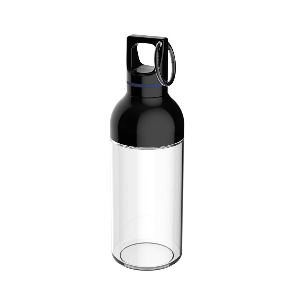 Trinkflasche RETUMBLER-DUIX SPORT - dunkelblau, transparent