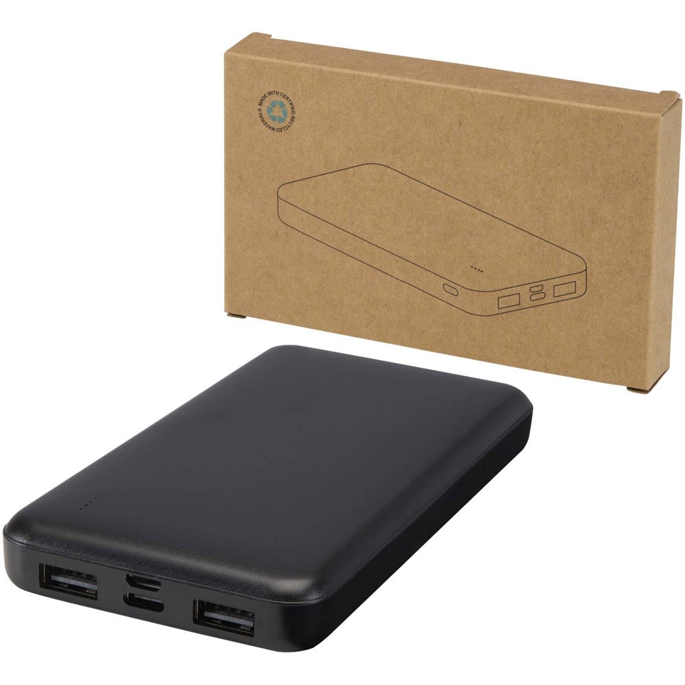 Intan 10 W 10.000 mAh Powerbank aus recyceltem Kunststoff