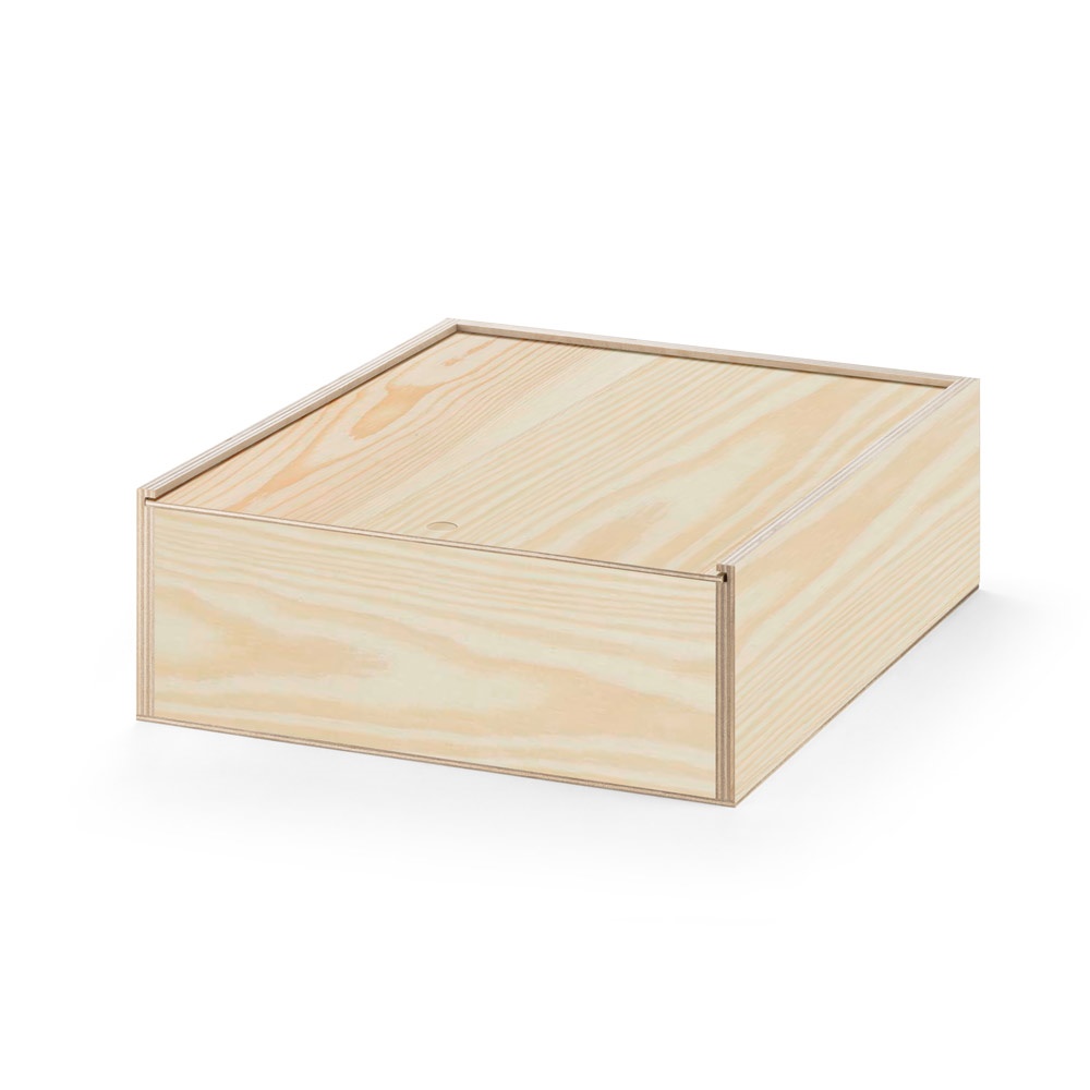 BOXIE WOOD L. Holzschachtel L