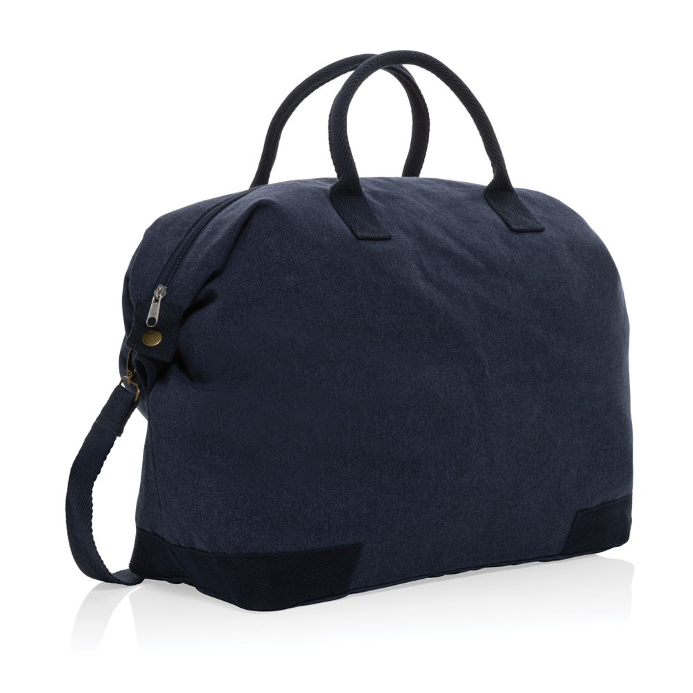 Kezar AWARE™ 500g/m² Wochenendtasche aus recyceltem Canvas - navy blau (± PMS 539)