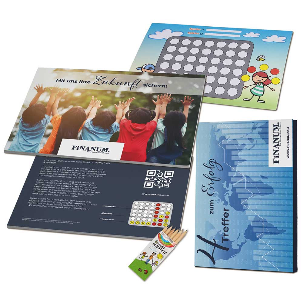 4 Treffer - Ostern - Set - individuell - Digitaldruck 4/0-c