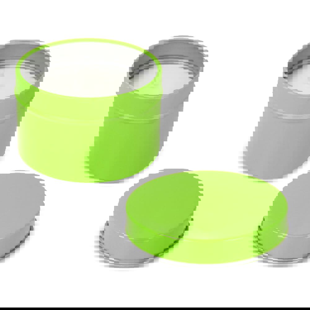 Kirtan-Duftkerze auf Pflanzenbasis in großer recycelter Dose