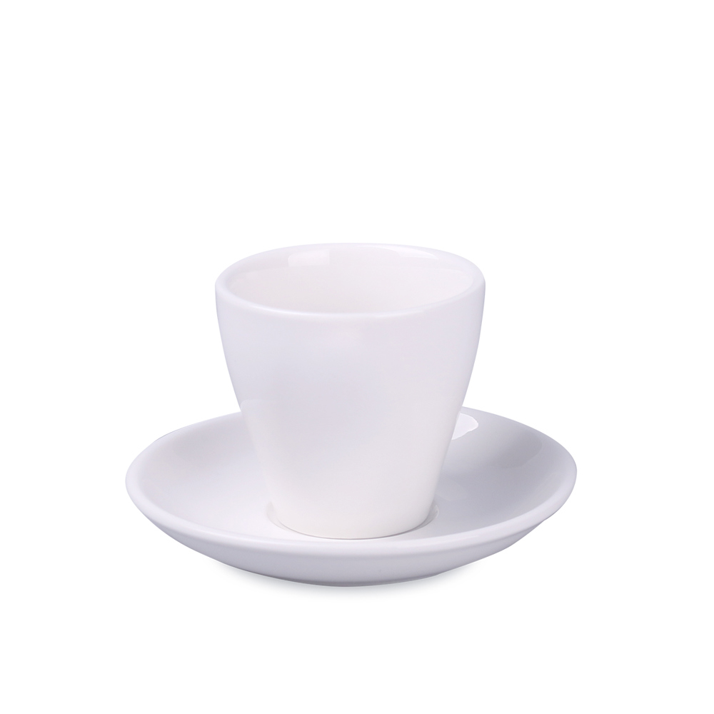 Tasse Verona Bianco Set 70ml weiß