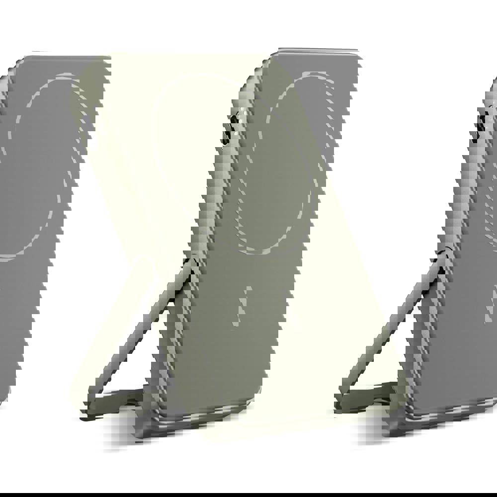 2PBM5000| Fresh 'n Rebel Kompatibel mit MagSafe MagSafe Powerbank Kabellose 5000mAh - Dried Green