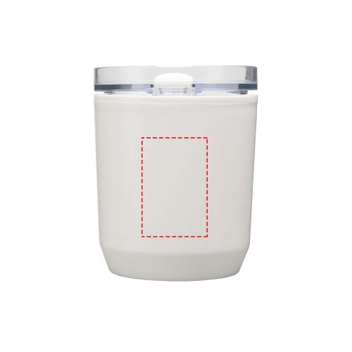 Hudson 180 ml doppelwandiger Becher aus recyceltem Kunststoff 