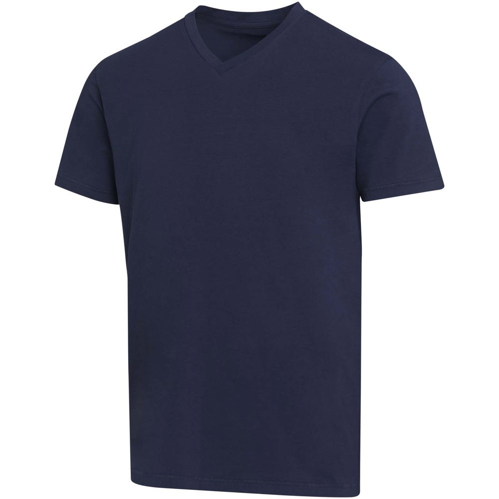 Balfour 200 g/m² Kurzärmeliges T-Shirt V-Ausschnitt Bio Baumwolle (OCS), unisex - navy